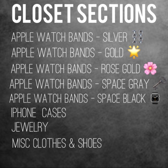 🗝SPACE GRAY Brown Apple Watch Band Strap🗝 - Picture 5 of 5